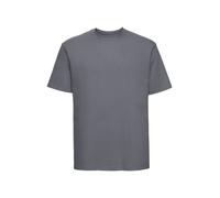 Russell Authentic Heavyweight T Shirt Tubular Construction & Classic Fit