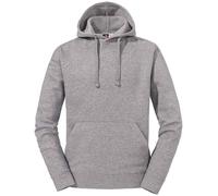 Russell Authentic Hooded Sweatshirt Polycotton Drop Shoulder Casual