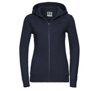 Russell Authentic Womens Zipped Hoodies Ladies Zip Up Hooded Sweatshirt Jacket