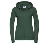 Russell Authentic Womens Zipped Hoodies Ladies Zip Up Hooded Sweatshirt Jacket