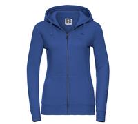 Russell Authentic Womens Zipped Hoodies Ladies Zip Up Hooded Sweatshirt Jacket
