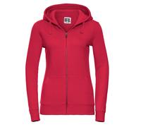 Russell Authentic Womens Zipped Hoodies Ladies Zip Up Hooded Sweatshirt Jacket