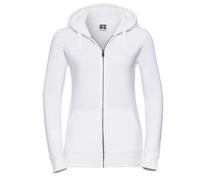 Russell Authentic Womens Zipped Hoodies Ladies Zip Up Hooded Sweatshirt Jacket