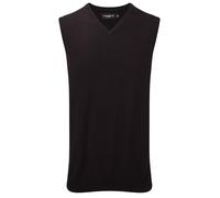 Russell BLACK or BLUE Sleeveless V Vee Neck Sweater Jumper Vest Tank Top