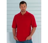 Russell Collection 539M Men's Classic Polycotton Polo Black - Siz 4XL