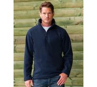 Russell Collection 874M 1/4 Zip Outdoor Fleece French Navy - Size: L C L