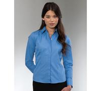 Russell Collection 924F Ladies Long Sleeve Poly-Cotton Easy Care Fitte L