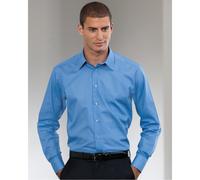 Russell Collection 924M Men's Long Sleeve Poly-Cotton Easy Care T M