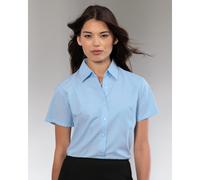 Russell Collection 933F Ladies' Short Sleeve Easy Care Oxford Shi 5XL
