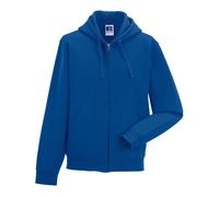 Russell Collection Authentic Zipped Hoodie Bright Royal Size: M Colour M