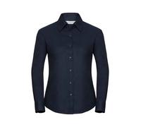 Russell Collection Ladies Long Sleeve Easy Care Oxford Shirt Workwear