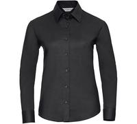 Russell Collection Ladies' Long Sleeve Tailored Classic & Versatile Oxford Shirt