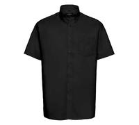 Russell Collection Ladies Short Sleeve Easy Care Oxford Shirt Workwear