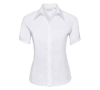 Russell Collection Ladies Short Sleeve Ultimate Non-Iron Shirt Workwear