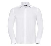 Russell Collection Long sleeve tailored ultimate non-iron shirt 0R958M0