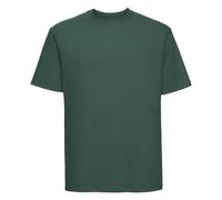 Russell Collection Men's Authentic Classic T-Shirt in Bottle Green | Size: Medium Russell Collection Bottle Green M
