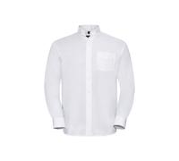 Russell Collection Mens Oxford Long-Sleeved Shirt PC6290