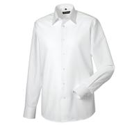 Russell Collection Mens Oxford Tailored Long-Sleeved Formal PC5948