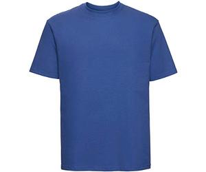 Russell Collection Men's Short SleeveT-Shirt - Blue - Bright Royal - XXX-Large