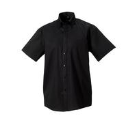 Russell Collection Mens Ultimate Non-Iron Short-Sleeved Shirt RW9554