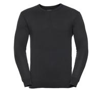 Russell Collection Mens V-Neck Knitted Pullover Sweatshirt / N/A N/A BC1012