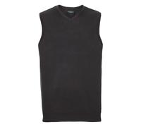 Russell Collection Mens V-Neck Sleevless Knitted Pullover To BC1014