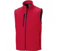 Russell Collection R141M Men's Soft Shell Gilet Classic Red - Siz L