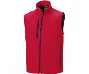 Russell Collection R141M Men's Soft Shell Gilet Classic Red - Siz L