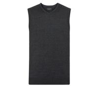 Russell Collection Sleeveless Knitted V-Neck Pullover Jumpers for Men