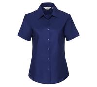 Russell Collection Women's Classic Oxford Shirt in Royal | Size: 5XL Russell Collection Royal 5XL