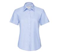 Russell Collection Women's short sleeve Oxford shirt 0R933F0 - 2