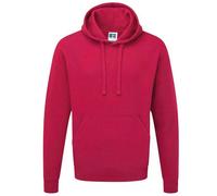(M, Fuchsia) Russell Colour Mens Hooded Sweatshirt / Hoodie