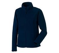Russell Colours Ladies Full Zip Outdoor Fleece Jacket (S) (French Navy)