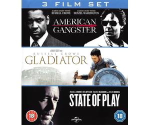 Russell Crowe - State Of Play / Gladiator / American Gangster Blu-Ray