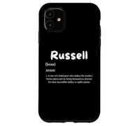 Russell Definition Personalized Name Custom Costume For Russ Case for iPhone 11