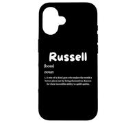 Russell Definition Personalized Name Custom Costume For Russ Case for iPhone 16
