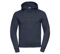 Russell Europe Authentic Hooded Sweatshirt French Navy Contemporary Fit