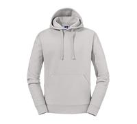 Russell Europe Authentic Hooded Sweatshirt Urban Grey Contemporary Fit Luxurious