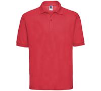 Russell Europe Classic Polycotton Polo - Bright Red