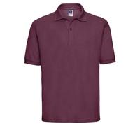Russell Europe Classic Polycotton Polo - Burgundy