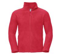 Russell Europe Full Zip Outdoor Fleece Modern Compact Windproof Warm