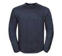 Russell Europe Heavy Duty Crew Neck Sweatshirt Workwear Stain Resistant Durable
