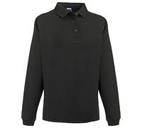 Russell Europe Mens Heavy Duty Collar Sweatshirt (3XL) (Black)