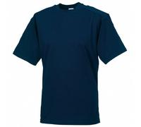 Russell Europe Mens Workwear Short Sleeve Cotton T-Shirt (3XL) (French Navy)