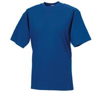 Russell Europe Mens Workwear Short Sleeve Cotton T-Shirt (L) (Bright Royal)