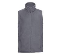 Russell Europe Outdoor Fleece Gilet Men Women Modern Fit Reversed Zips