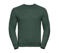 Russell Europe Set-In Sleeve Sweatshirt Bottle Green Contemporary Fit