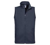 Russell Europe Smart Softshell Gilet Windproof Breathable Microfleece Inner
