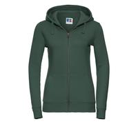 Russell Europe Women's Authentic Zipped Hooded Sweatshirt