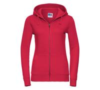 Russell Europe Women's Zipped Hooded Sweatshirt Contemporary Fit Modern Design